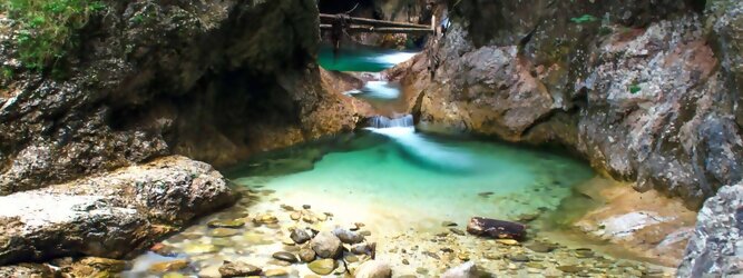 Trip Angebote - schönste Klammen, Grotten, Schluchten, Gumpen & Höhlen sind ideale Ziele für einen Tirol Tagesausflug im Wanderurlaub. Reisetipp zu den schönsten Plätzen